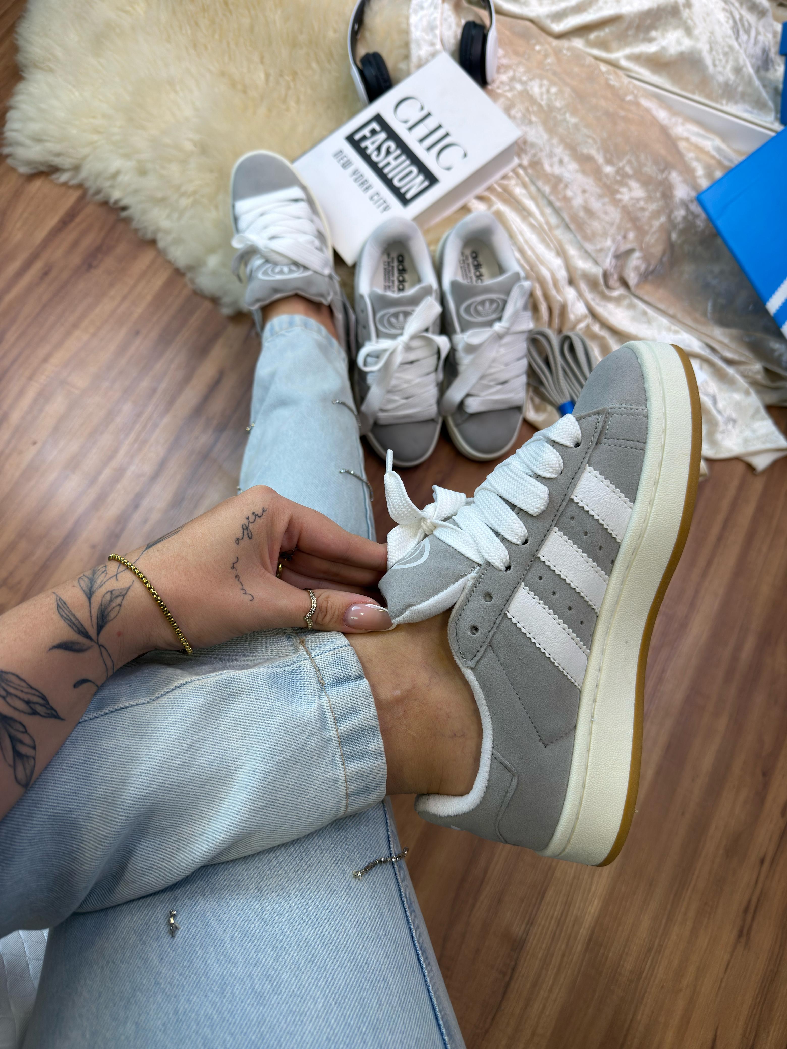 Tênis Adidas Campus 00S  Cinza