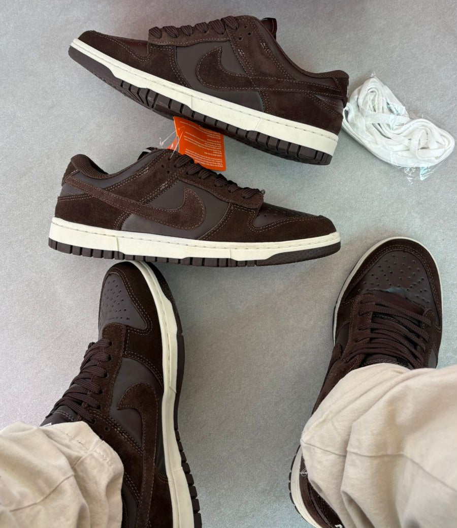 Tênis Dunk Low - Marrom Escuro