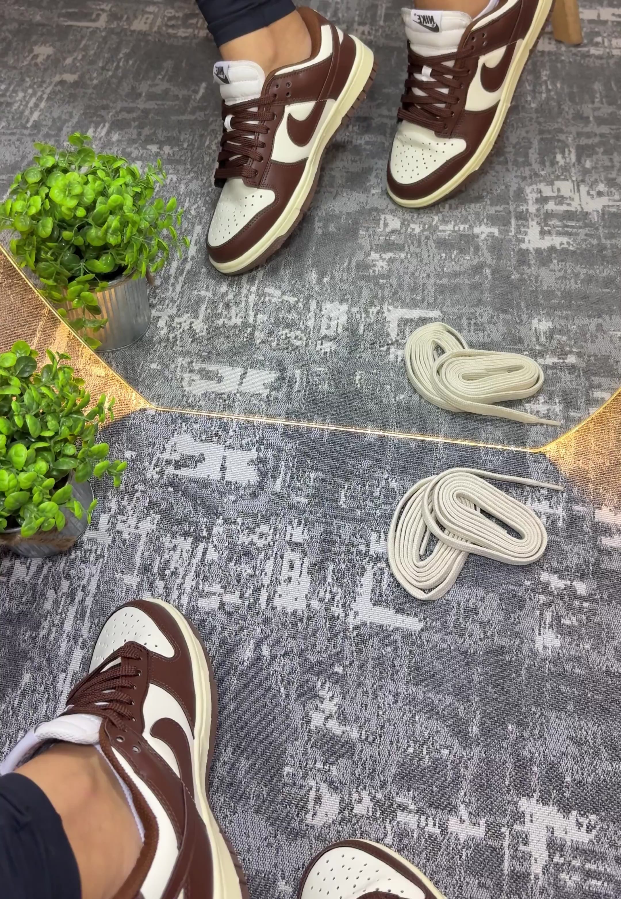 Tênis Dunk Low - Marrom Cacau